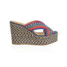 Nemeses - Ocean Nubuck High Platform Sandals - Juliana Heels 